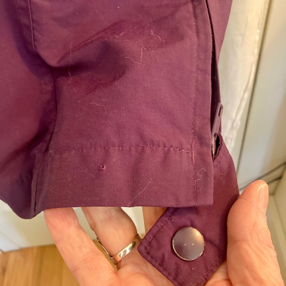 Vintage Lands’ End Colorblock Windbreaker Jacket Hooded Half Zip Size L - Picture 9 of 15